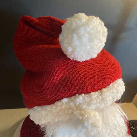 Pottery Barn Cozy Knit Santa Gnome Decor – Approx. 12” Tall - Picture 3 of 10